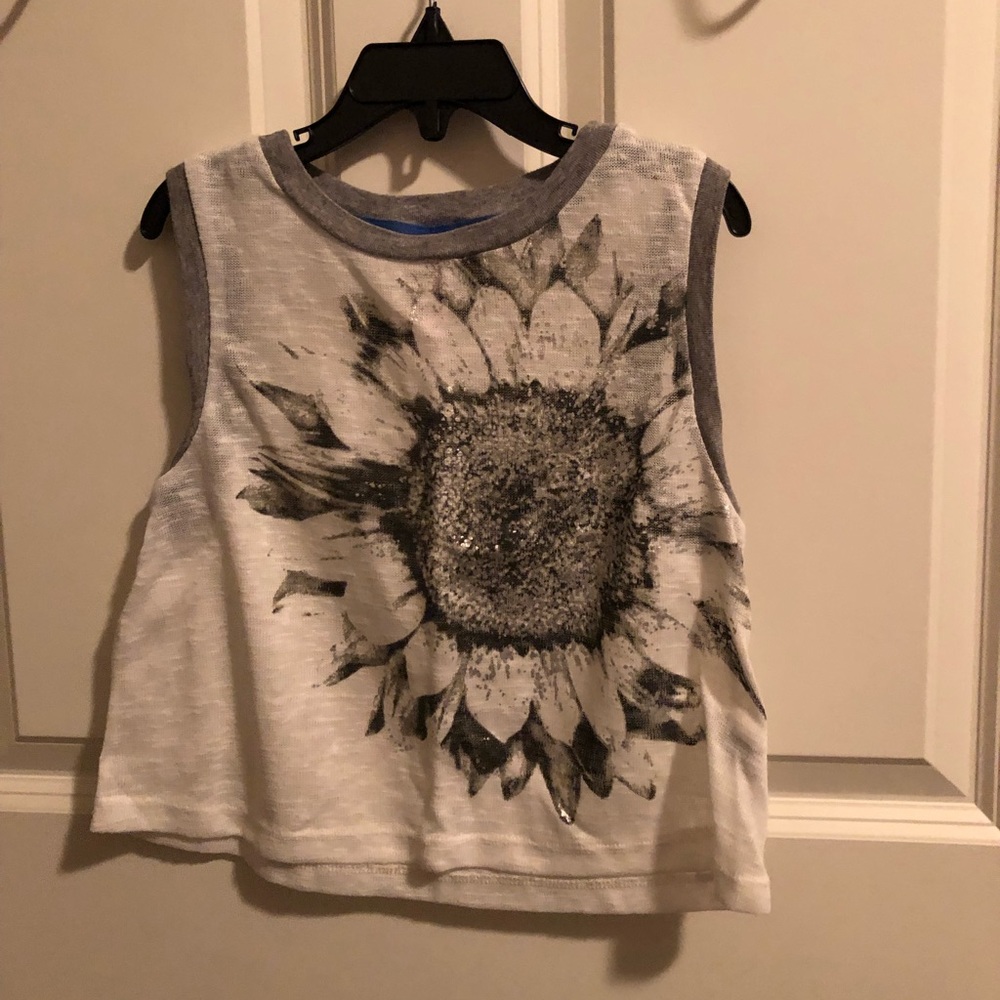 White Sleeveless Crop Top